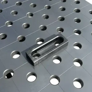 Vlakke Aanslag Basis | Maat S | 150x50x25