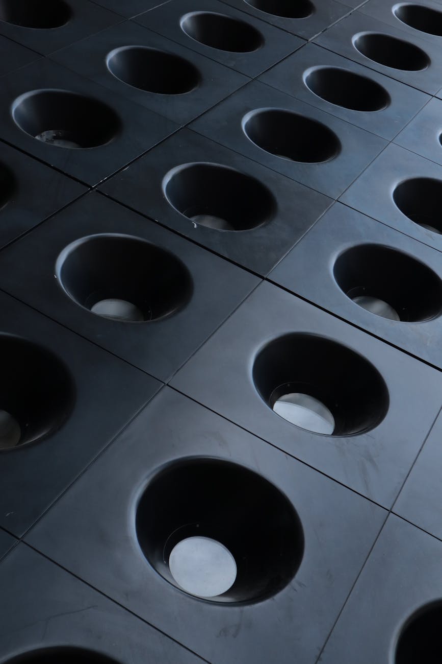 close up shot of a welding table